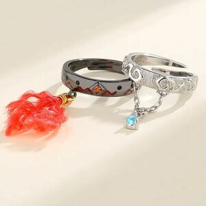 魔道祖師 指輪 リング 2点セット 陳情令 イメージアクセサリー ①