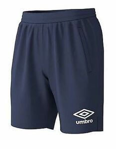 【KCM】Z-umbro-232-S★展示品★【UMBRO/アンブロ】メンズ　ロゴグラフィックプラクティスパンツ サッカー　UUUNJD85　ネイビー　サイズ S