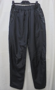 【KCM】Z-descente-106-L★展示品★【DESCENTE/デサント】メンズ　ピステパンツ トレーニングパンツ 裏メッシュ　DORA9780MG　ブラック　L