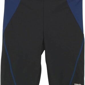 【KCM】Z-speedo-120-O★展示品★【speedo】メンズ 水着 Men's Jammer SC スイミング フィットネス SF61970CT ブラック×ネイビー Oの画像1