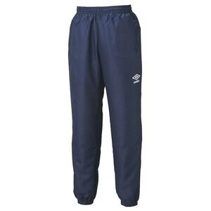 【KCM】Z-umbro-128-O★展示品★【UMBRO/アンブロ】メンズ　ピステパンツ ウインドアップパンツ　UBA4540P　ネイビー　サイズ O