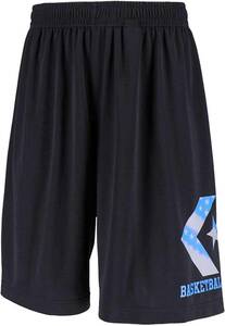 [KCM]Z-converse-61-O* exhibition goods *[ Converse ] men's basket p Ractis pants shorts CB291812 size O black 