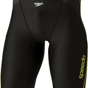 【KCM】Z-speedo-78-S★展示品【speedo】メンズ スパッツ フレックスシグマ 4分丈 フィットネス水着 SD88S13 グレー×マスタード Sの画像1