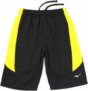 【KCM】Z-mizuno-208-150★展示品★【MIZUNO/ミズノ】ジュニア　野球 ウェア　ハーフパンツ　12JF8J87　ブラック　サイズ150