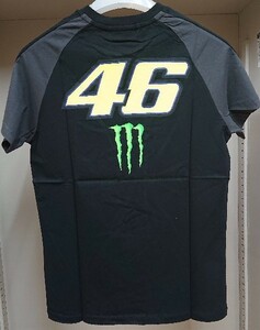 【即決】国内正規品VR46ロッシ、モンスターエナジーTシャツ定価5060円メンズSサイズ