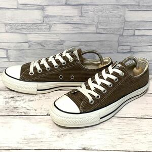 R3717bh【converse コンバース】ALL STAR WASHEDCORDUROY OX オールスター ウォッシュド コーデュロイ オックス 1SC204 24.5cm レディース