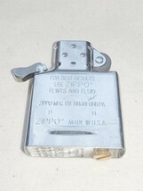 ZIPPO hi-lite NIPPON silver 限定品 ハイライト 2011年製　未使用　 シルバー デットストック シリアルナンバー タバコ銘柄 ジッポ_画像5