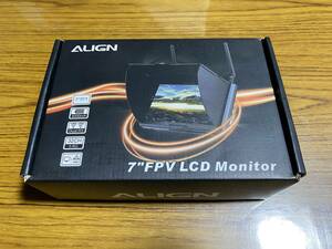 【未使用】ALIGN 7インチ FPV LCD モニター バッテリー搭載