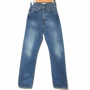  beautiful goods LVC LEVI'S Levi's 50's reissue 701 Monroe Denim damage repair processing Denim pants jeans 50701-0018 W24 blue group C0503