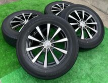 DIANELLA 17インチホイール& 225/65R17 DUNLOP ラジアルタイヤ4本セット★ エクストレイル CX-8 CX-5 等★(G02)_画像1