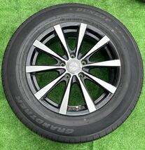 DIANELLA 17インチホイール& 225/65R17 DUNLOP ラジアルタイヤ4本セット★ エクストレイル CX-8 CX-5 等★(G02)_画像7