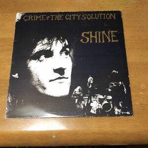 【即決】UKオリジナル盤 CRIME & THE CITY SOLUTION / SHINE Mute NICK CAVE　BAD SEEDS NEUBAUTEN