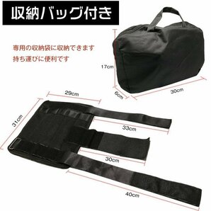 アンクルウェイト 2.4kg 2個セット トレーニング パワーアンクル 重り レガース 足 脚 筋トレ 健康器具 スポーツ ダイエット 運動 de073の画像6