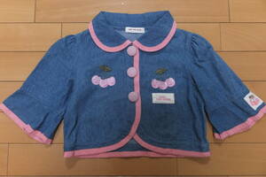  superior article * baby pink house * Denim ground. six minute height jacket 120