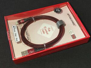 【Apple社 MFi認証品】SYNLOGIC M6-RED ライトニングケーブル Lightning to USBCable