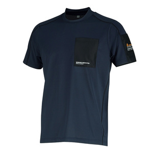 シェイドドライナーEX クルー半袖シャツ（ネイビー/LL）メンズ 吸水速乾 遮熱 UVカット 紫外線カット 消臭 動きやすい