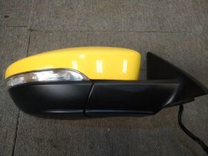 VW The * Beetle 16CBZ Heisei era 24 year /H24 year sun flower color No.LB1B right steering wheel car original right door mirror 8P/8 line (R3KH-2240)