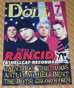 DOLL / ドール 2009年7月　RANCID　モッズ / THE MODS