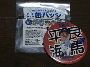 埼玉西武ライオンズ　平良海馬　61 BIG HEAD PLAYERS シークレット　缶バッジ　2023