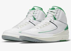 【新品未装着】29.0cm Nike Air Jordan 2 Retro Lucky Greenナイキ エアジョーダン2 レトロ ラッキーグリーン 箱／タグ有り