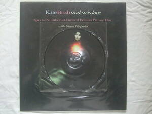 KATE BUSH / Rubberband Girl + And So Is Love + Experiment IＶ / UK EMI 12 EMPD 280 ETC