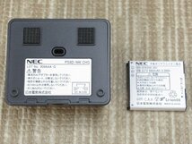 ▲・XA1 5796 保証有 美品 19年製 NEC Carrity-NW コードレス電話機 PS8D-NW 電池付 初期化済 ・祝10000！取引突破！_画像8