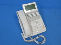 Ω YE 5825 保証有 21年製 NTT αZX 18ボタンスター標準電話機(白) ZX-(18)STEL-(1)(W) ・祝10000！取引突破！_画像1