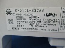 Ω保証有 Σ 5834) KH010L-BSCAB 沖 OKI CrosCore L型主装置 8ST-01A IPHO-01A DPRG-01A 中古ビジネスホン 領収書発行可能 16年製 V7.60_画像2