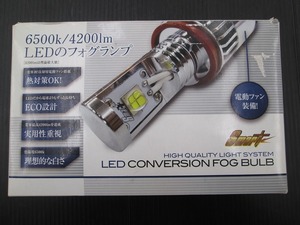 【未使用品】スマート Ｃフォグバルブ PSX24 6500k 4200lm　LEDフォグランプ
