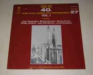 ★名盤！HERE　ARE　FROM THE　40s／JACK　TEAGARDEN・WOODY　HERMAN・BENNY　CARTER　■入手困難■