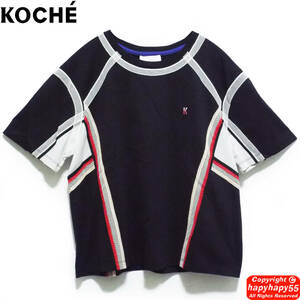 定価3.5万■koche レースパイピング ビッグシルエットTシャツ 新品◆カットソー COMME des GARCONS コムデギャルソン JUNYA WATANABE eye