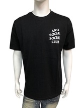 ANTI SOCIAL SOCIAL CLUB 半袖 Ｔシャツ プリント 花柄 ロゴ カジュアル トップス ブラック M_画像2