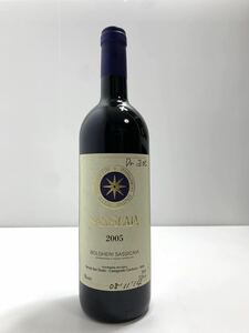 サッシカイア 2005 / Tenuta San Guido Sassicaia 2005 750ml 13.5% イタリア　●