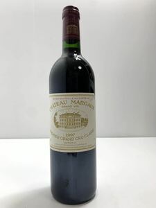 格付け第1級 シャトー マルゴー 1997 750ml 赤ワイン カベルネ ソーヴィニヨン フランス ボルドー●
