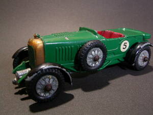 MATCHBOX MODELS OF YESTERYEAR No.5 1929 BENTLEY ベントレー LESNEY マッチボックス レズニー 当時物 MADE IN ENGLAND