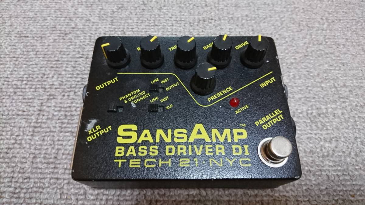 ヤフオク! -「sansamp bass driver di」の落札相場・落札価格