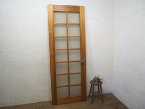 taK0400*(5)[H198,5cm×W73cm]* extra-large size * firmly considering . structure .. large wooden door * large fittings .. door glass door retro Vintage M under 