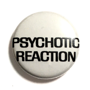 25mm 缶バッジ Count Five カウントファイヴ Psychotic Reaction サイコティックリアクション 60'S Us Garage PSYCHEDELIC