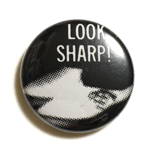 25mm 缶バッジ JOE JACKSON LOOK SHARP! ジョー・ジャクソン New Wave Punk 