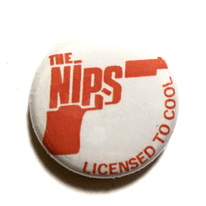  жестяная банка значок 25mm Nipple Erectors Nips Licensed To Cool The Pogues Shane MacGowan Power Pop Punk