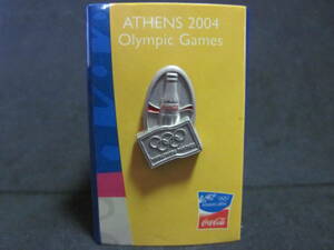 2004　アテネオリンピック　ピンバッジ　21　コカ・コーラ