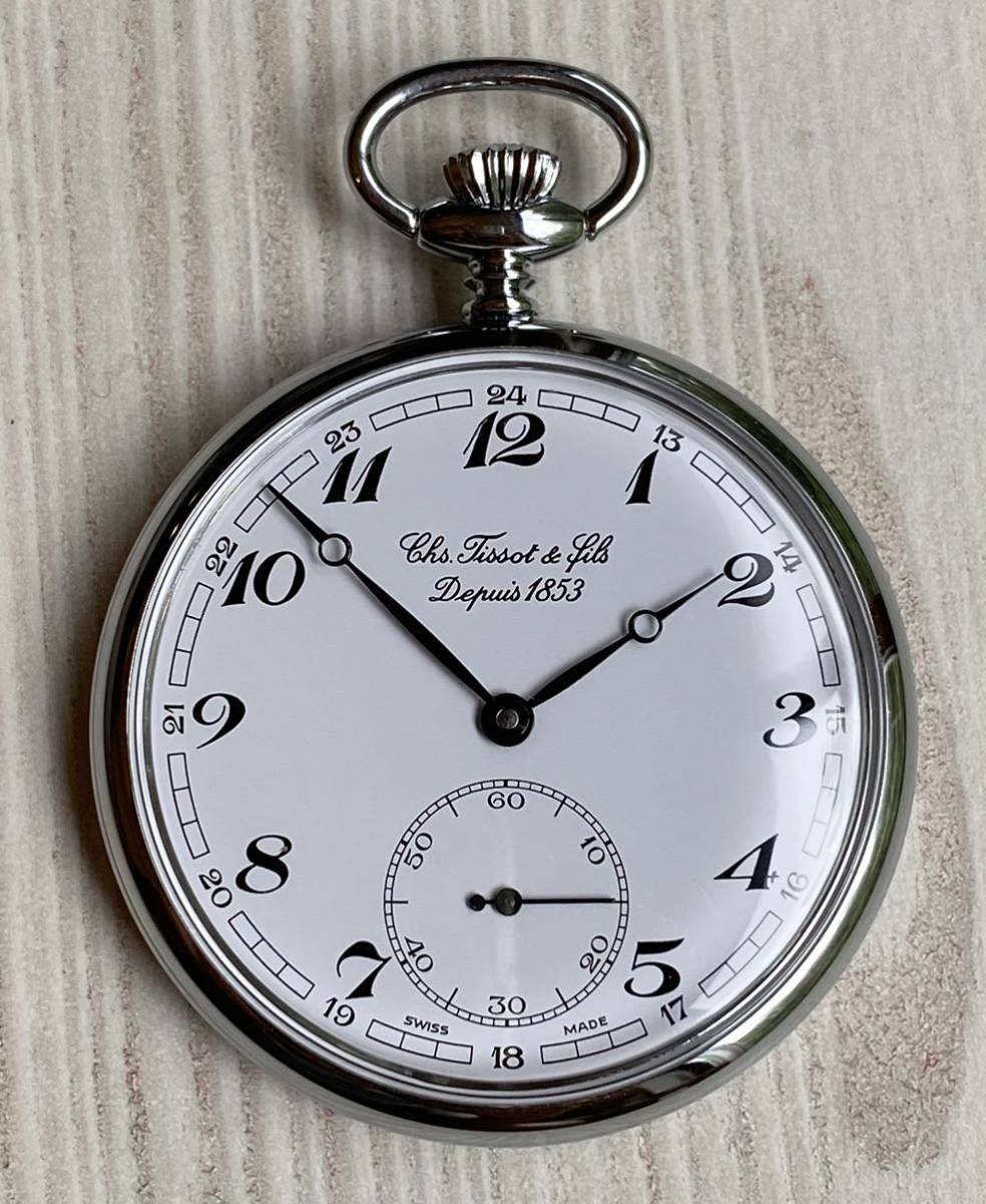 TISSOT 懐中時計 TY513.220 手巻き スケルトン ユニタス ETA チソ