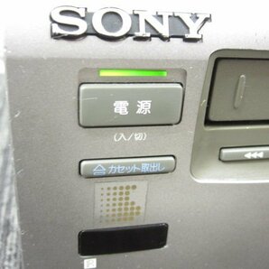 K2846M SONY ソニー WV-TW1 Hi8/VHS Wデッキ 通電OK ジャンクの画像3