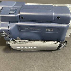 未使用 一部動作確認済 SONY CCD-TRV106K Handycam ビデオカメラレコーダー videoHi8 video8 8ミリビデオ 8mm ソニー ハンディーカム 撮影の画像5