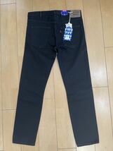 LEVI'S VINTAGE CLOTHING リーバイス 30605-0053 ブラックスリムデニム USA製 w33 未使用 BIG E _画像3