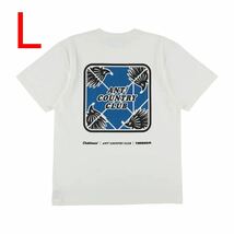 タングラム クラブハウス アンタイカントリークラブ コラボ Tシャツ CLUBHAUS × ANTI COUNTORY CLUB × TANGRAM TRIPLE LOGO TEE_画像1