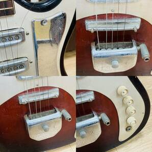 ジャンク品 Kawai カワイ エレキギター ビザールギター 型式不明 長期保管品 年代物 1円 から 売り切りの画像10