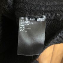 ユニクロ　長袖　黒　ブラック　メンズ　レディース　ポリエステル　Mサイズ 古着屋　服_画像4