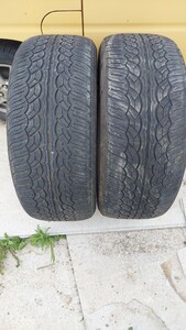 最終出品？　山梨より　ヨコハマ　PARADA 245/50R20 2本　6分山 YOKOHAMA 