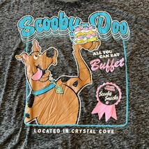 USA古着 半袖 Tシャツ アニメ スクービードゥー Scooby-Doo グレー XL アメリカ古着 00s 90s vintage ヴィンテージ ビンテージ アニメt_画像3